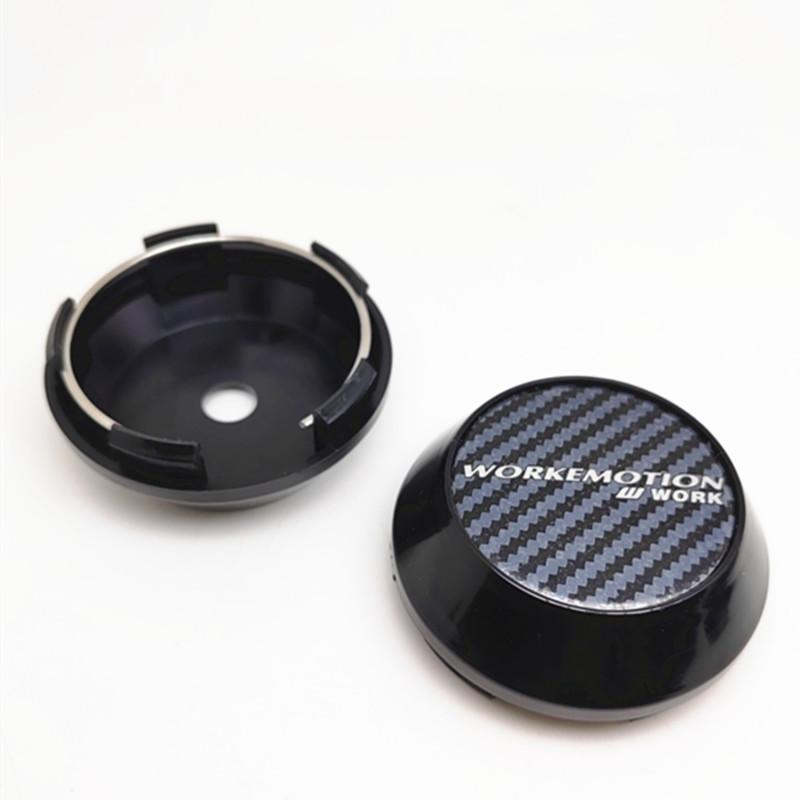 4pcs 65mm Car Wheel Hub Cover Center Caps for VS W Work Emotion X7 Racing Styling Badge Emblem Accessories