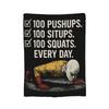 Anime One Punch Man Fleece Throw Blanket Saitama Cartoon Blankets for Home Office Lightweight Bedding Throws,
