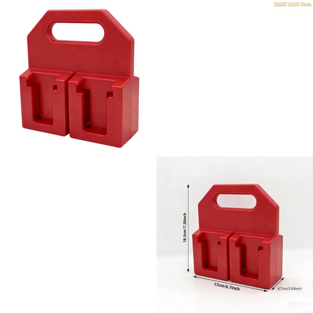 

K1AE Portable Battery Organizers with Multiple Slots for Neat Keepings and Protections of 18V Power Tool Batteries China Mainland