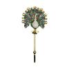 Wall Hanging Hook Vintage Enamel Hanger for Hanging Clothes Hat Scarf Key Holder Bathroom Storage Rack Wall Decorations