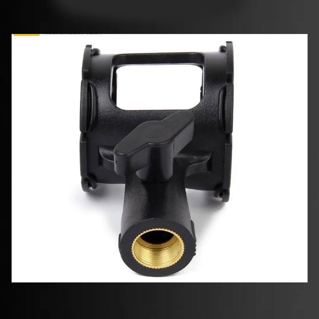 Handheld Microphone Suspension Shock Mount Holder Clip Bracket Enhances Stability for Clear Voice Capture
