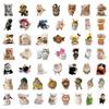 1800 Realistic Cartoon Kitten Stickers: Cute Cat Graffiti Collection for Creative Decoration