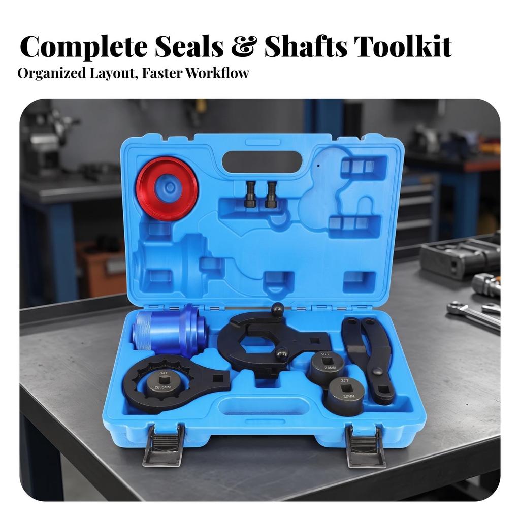 Differential Tool Kit with Carrying Case Long-Lasting for DIYers