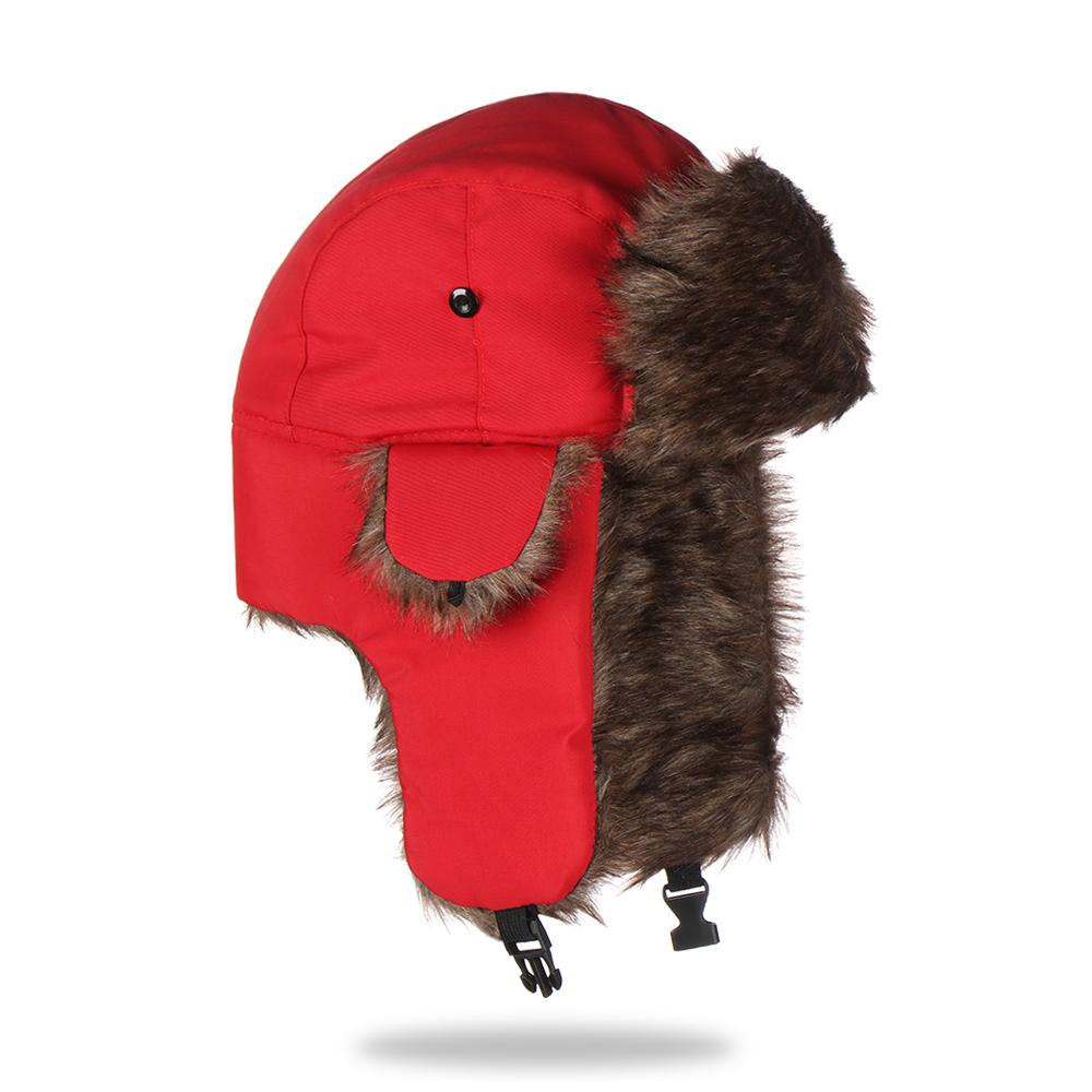 Winter Cap Men Women Trapper Hats Russian Ushanka Warm Winter Fur Earflap Ski Hat