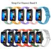 Silikonarmband für Huawei Band 8 Smartwatch Ersatzarmband Weiches TPU Sportarmband für Huawei Band8 Uhr Zubehör
