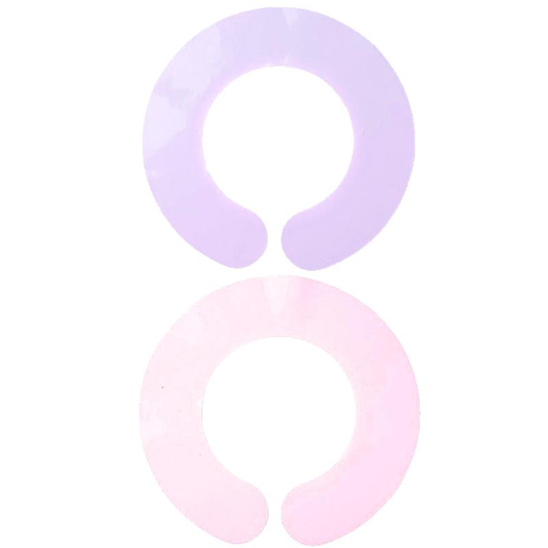 Waterproof Silicone Stylist Cutting Collar Hair Dyeing Shawl Neck Cape Wrap Cover For Barber Hairdressing Coloring Accessories