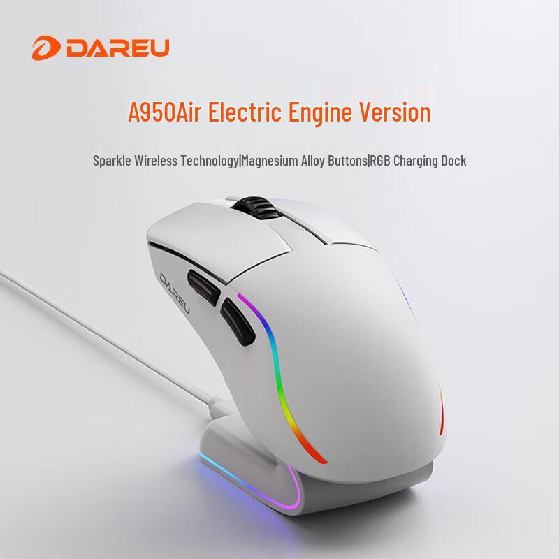 DAREU A950Air Power Edition Tri-Mode Gaming Mouse