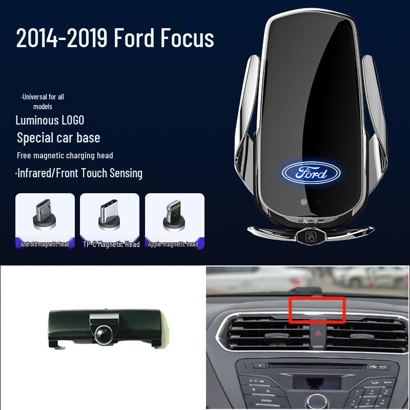 Magnetic Wireless Fast Charging Phone Holder for Ford Focus/Mondeo/Fiesta