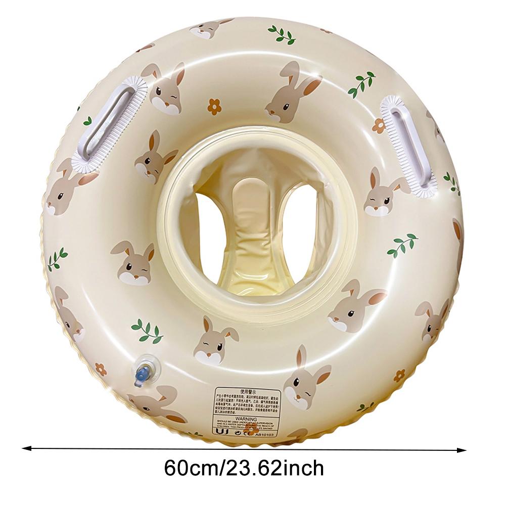 Aufblasbarer Schwimm-Rettungsring, wiederverwendbarer schwimmender Schwimmring, aufblasbarer Baby-Schwimmring, Sitz, Wassersport-Spielzeug für den Außenbereich