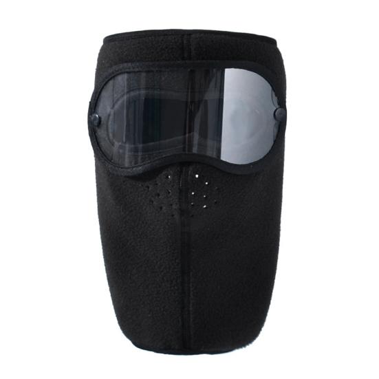 Ochelari de protecție Toamnă Iarnă Mască de protecție pentru față Bărbați Femei Mască caldă din fleece pentru față Vreme rece Ciclism în aer liber Scut facial complet anti-aburire Guler termic