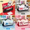 Mickey Mouse Large Capacity Double Layer Pencil Case With Cartoon Design For Kids And Students