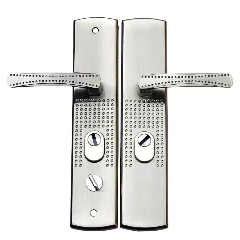 Household Hardware Universal Security Door Handle Aluminium Alloy Door Handle Thickened Panel Handle Door Lock Fittings