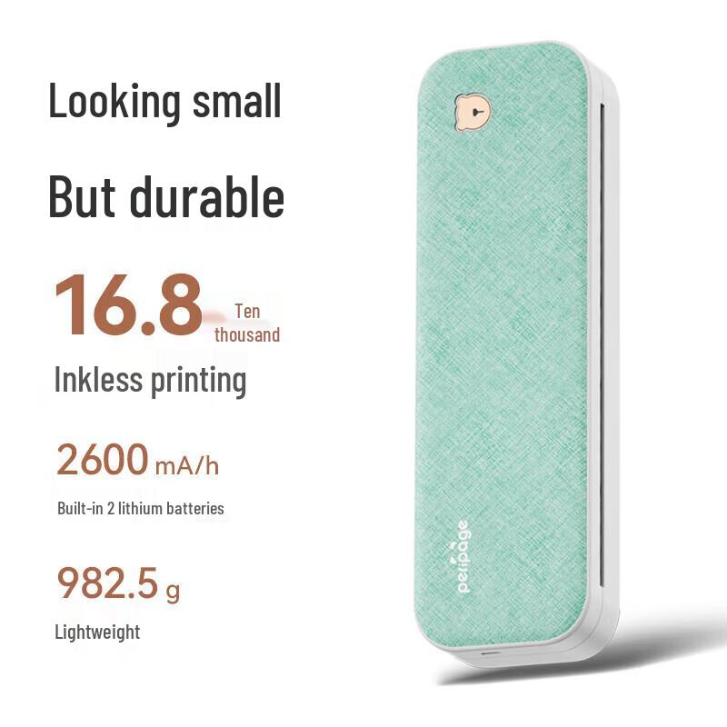 

Aili Bear A4 Portable Inkless Printer