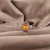 Citrine Ring Gemstone Jewelry, 925 Solid Sterling Silver Ring, Handmade Jewelry Birthstone Ring, Gift For Love