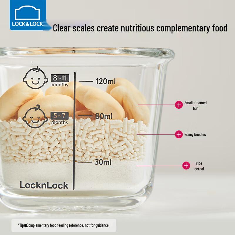 LocknLock Baby Glass Food Storage Container