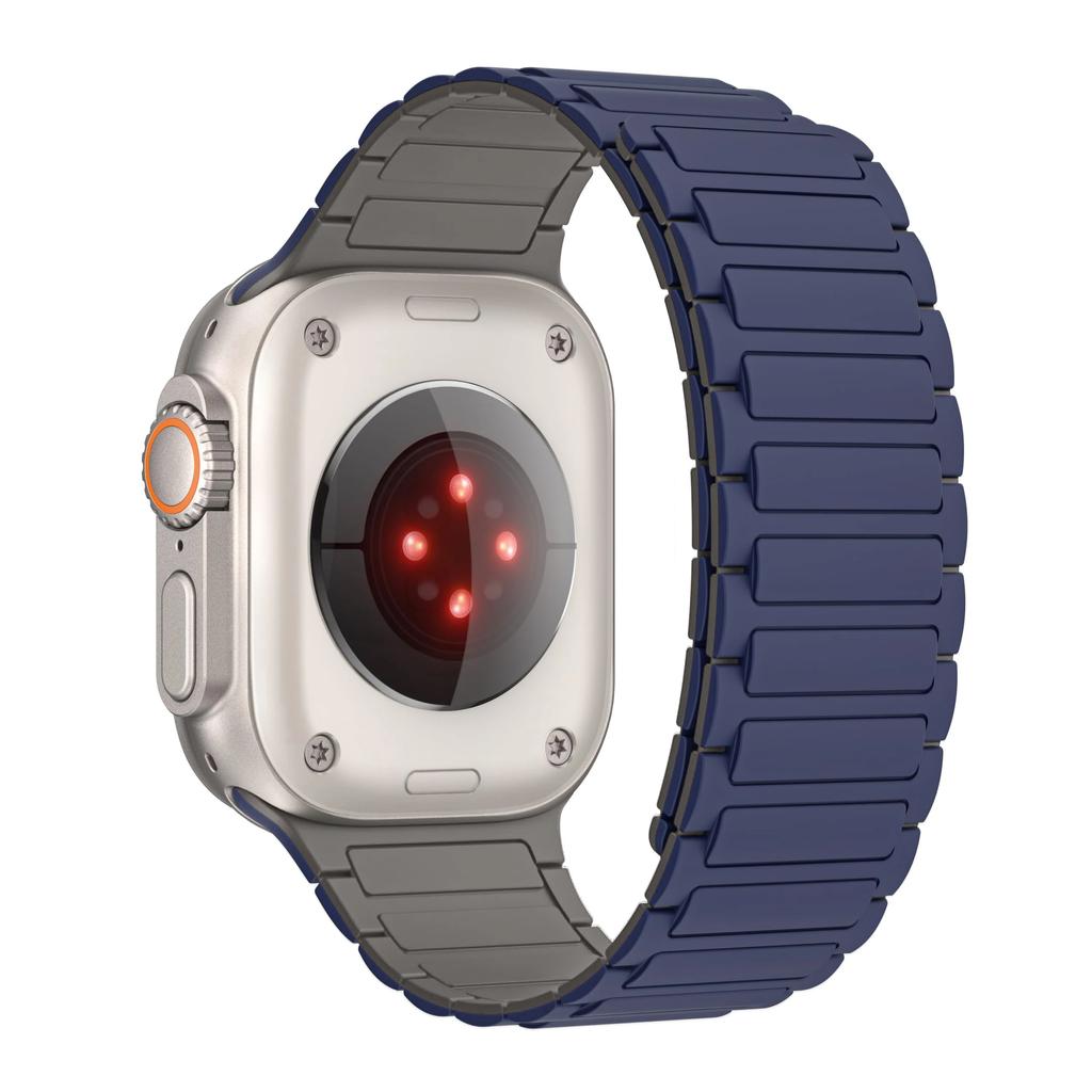 Silicone Magnetic Band for Watch Strap Ultra 3 2 49mm 46mm 45mm 44mm 42mm 40 41mm Bracelet IWatch Series 11 10 9 8 7 6 SE