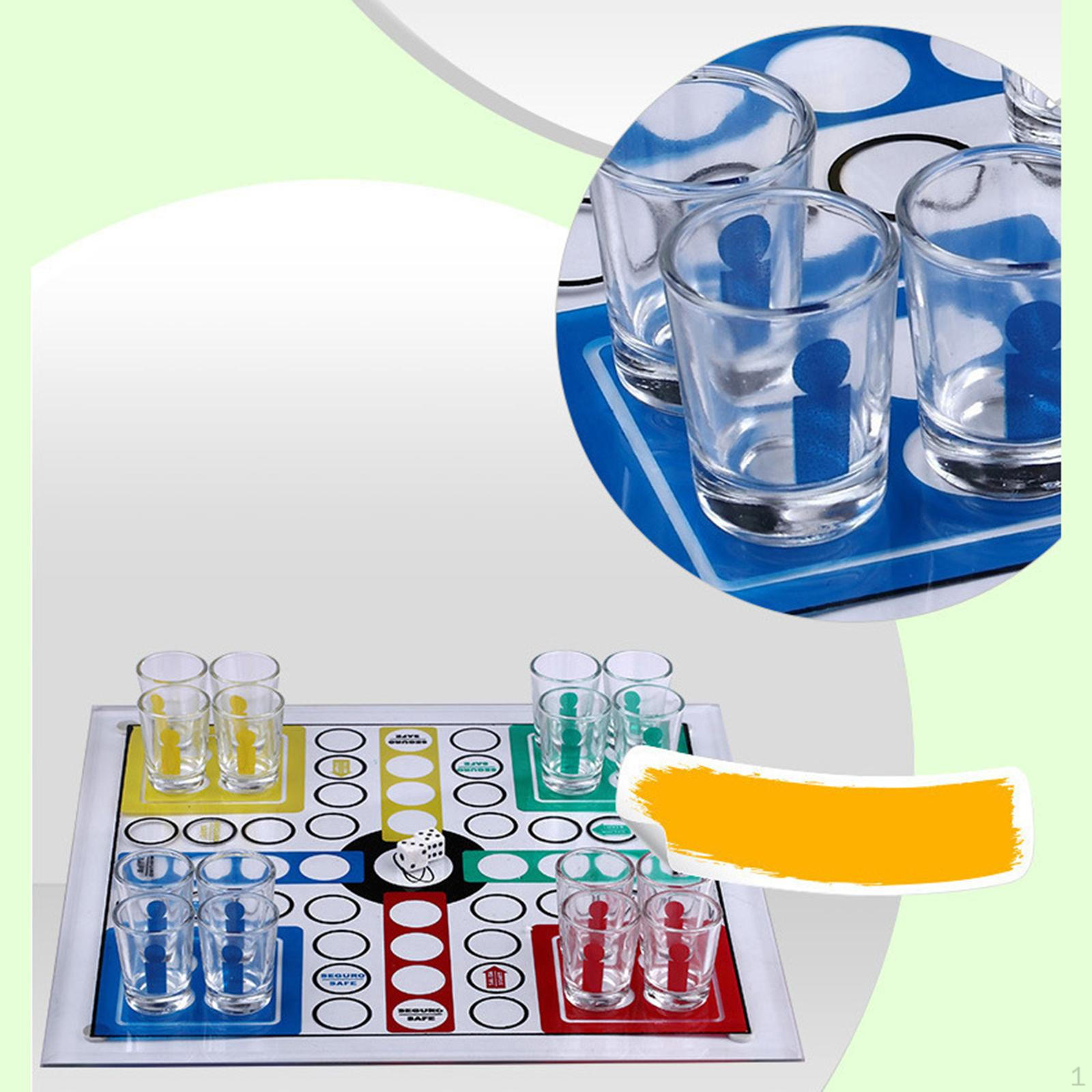 

Wine Cup Flying Chess Table Games Novelty Interactive Entertainment Board Family Fun