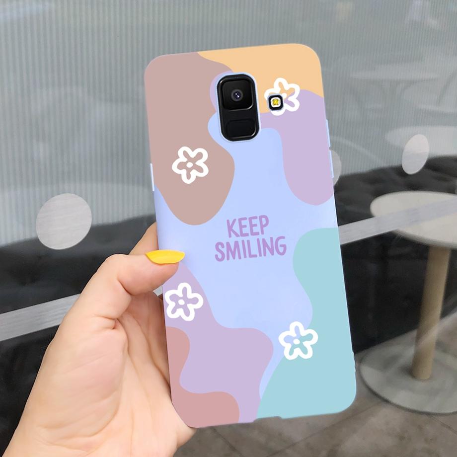 Case For Samsung A6+ 2018 Cover A6 2018 A600F Soft Silicone TPU Phone Case For Samsung Galaxy A6 Plus 2018 A605 A605F Case Capas
