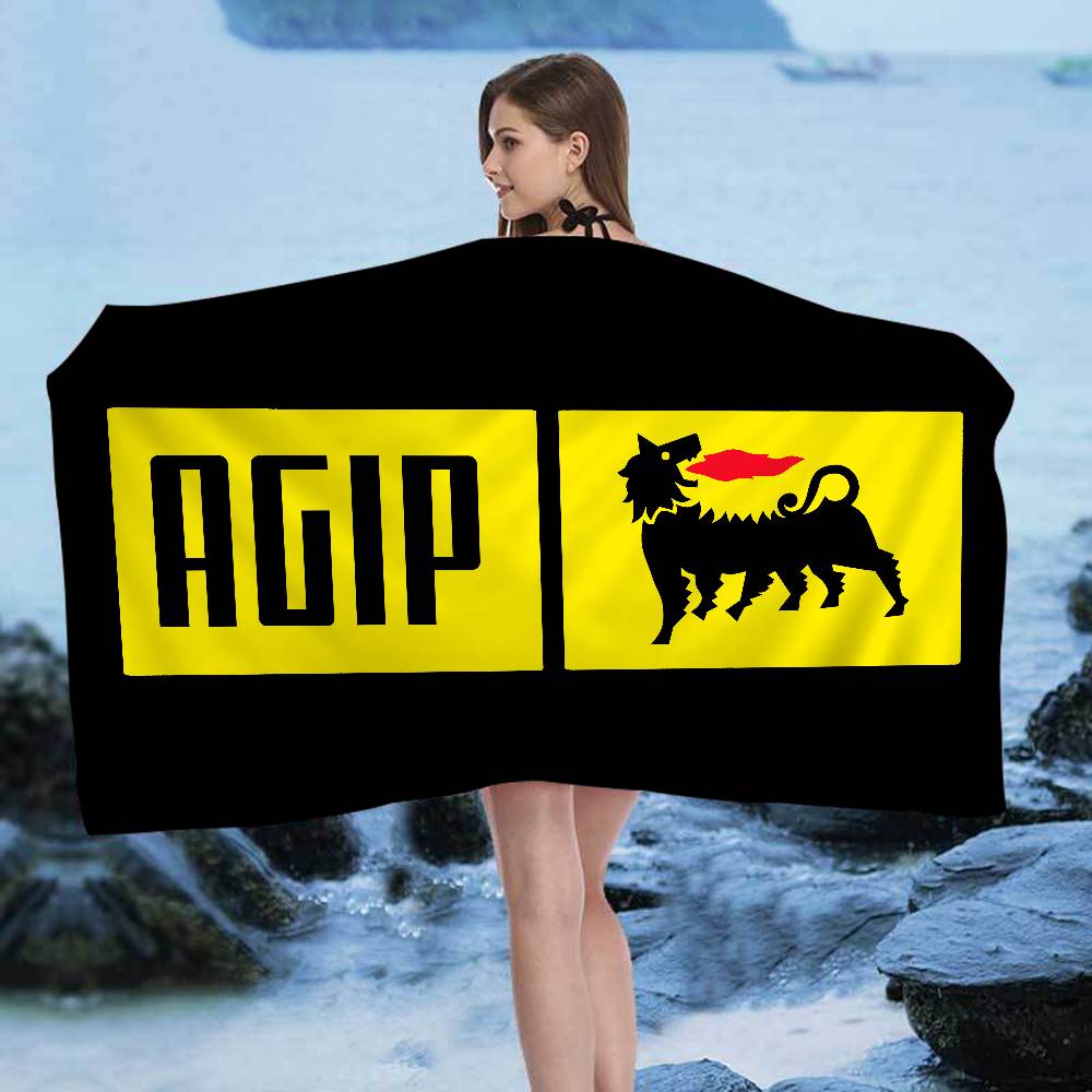 A-Agip E-Eni Racing Car Microfiber Beach Towel Absorbent Quick dry Soft Yoga Swimming Resort Mountain Climbing Towel