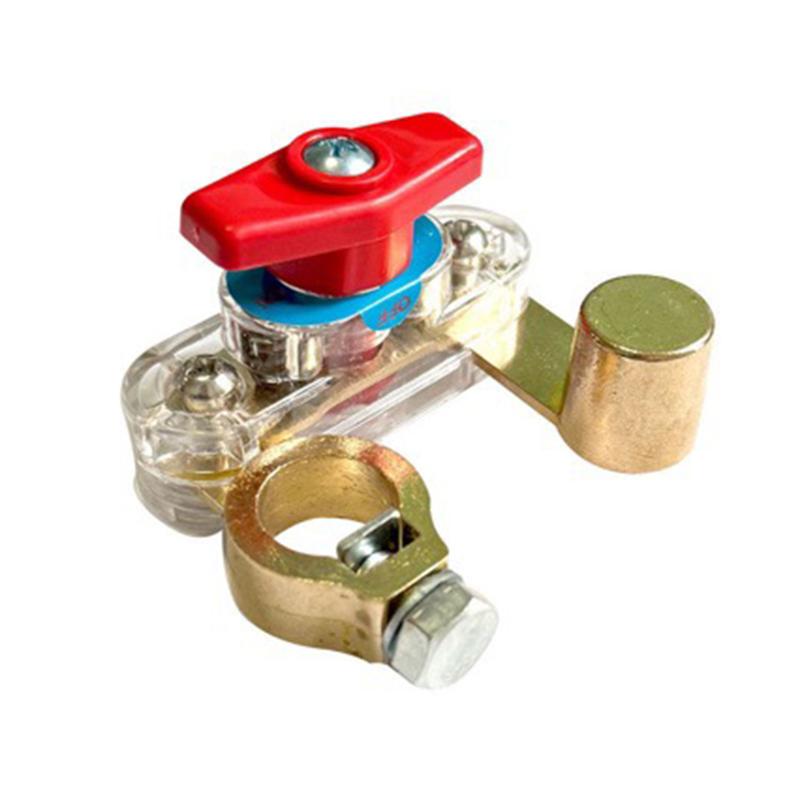Car Battery Disconnect Switch 12V 24V Bidirectional Joint Rotatable Heavy Duty Power Isolator for Car Van Marine