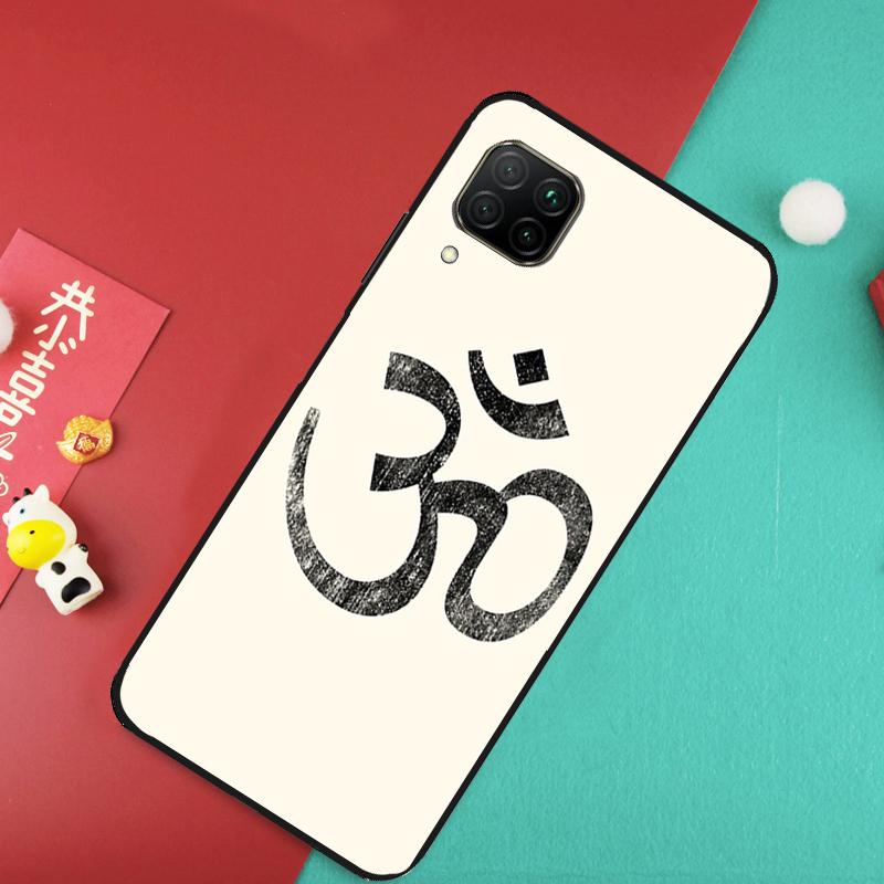 OM Yoga GOA Zen Symbol For Huawei Nova 7i 8i 11i 12i Y73 Y72 Y61 Y91 Y90 Y70 Y60 9 10 SE 11 Pro P30 P40 Lite Case