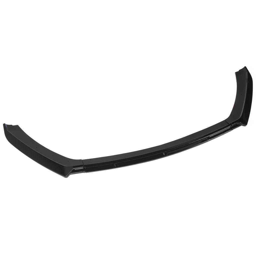 3Pcs Car Front Bumper Lip Spoiler Glossy Black Spoiler Protector Replacement For Seat Leon MK3.5 Standard 2017 To 2019