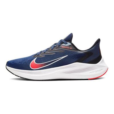 Air Zoom Winflo 7 'Midnight Navy Crimson' Sneakers CJ0291-400