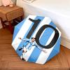1 Pezzo Ombrello Pieghevole Automatico - Modello Messi, Design Portatile e Pieghevole con 8 Stecche, Regali di Natale e Compleanno