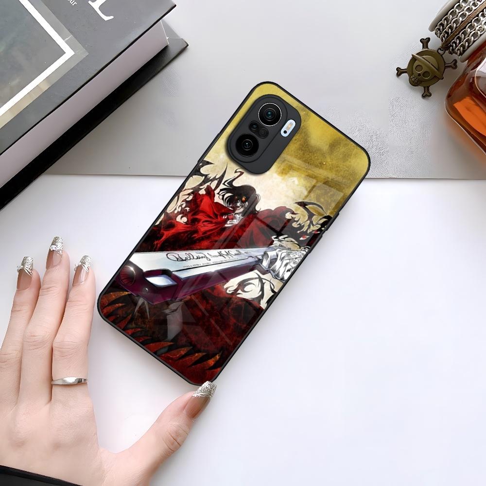 Alucard Hellsing Anime Phone Case for Xiaomi 15 14 13 12 Mi 11 Pro ultra Lite glass Cover