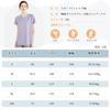Muxuryee Yoga Short Loose Pilates Sportswear Training UV ART988 Size L Women's T-Shirt, Sleeve, Fit, Wear, Top, Stretch, Wear, Sweat-Wicking,