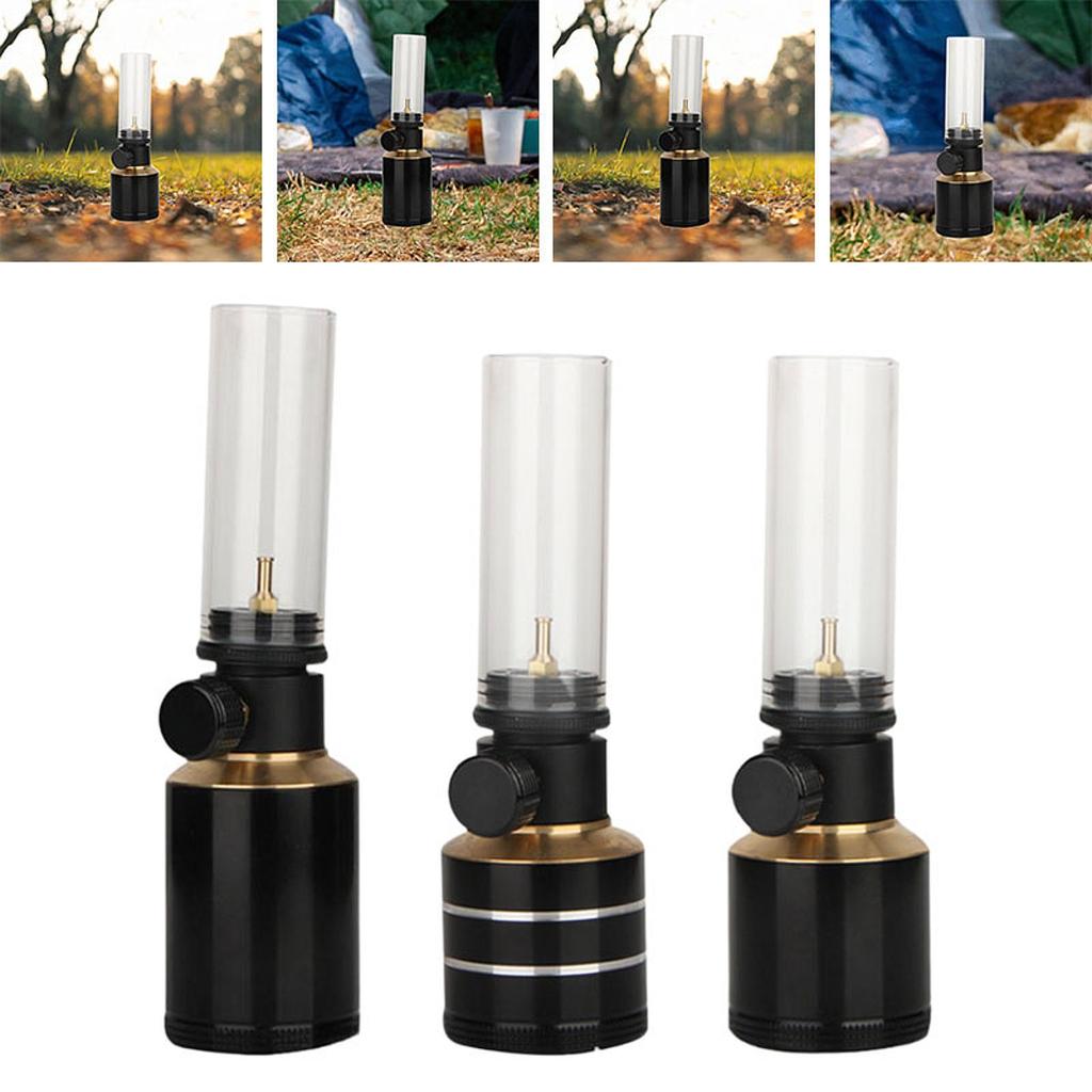 Camping Gas Lamp Lightweight Candlelight Gas Lamp for Fishing Camping Garden