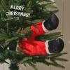 Elf Leg Christmas Tree Ornaments: Cute Festive Decorations & Window Pendants