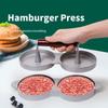 Round Manual Meat Pie Press Mold Creative Burger Meat Press Patties Maker  Rice Ball
