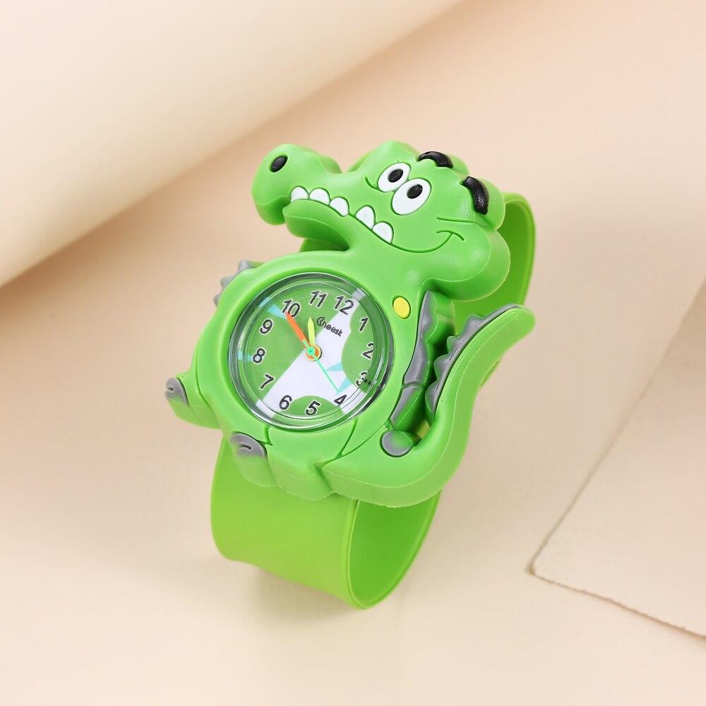 3D Cartoon Kids Clock Astronaut Poultry Fruit Flowers Children Quartz Rainbow Love Birthday Cake Gift Baby Toy Watch