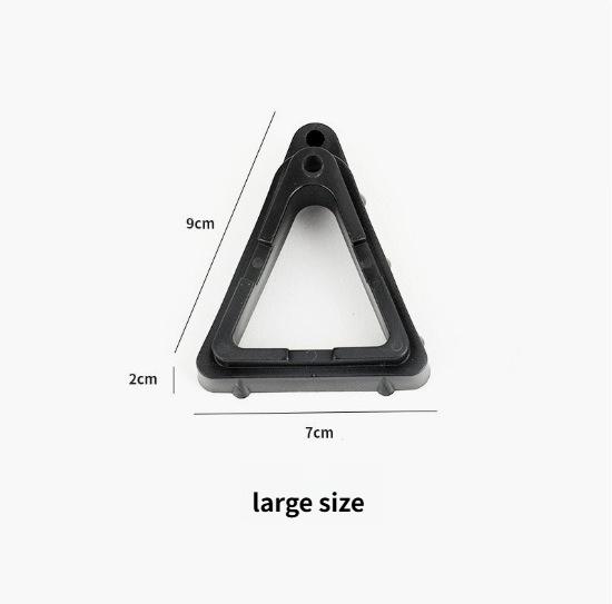 2Pc Plant Pot Feet Risers Plastic Triangle Flower Pot Support Stand for Garden Patio Ventilation Drainage