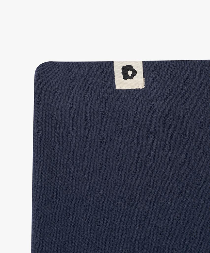 Ohesio Slim Button Point Leggings, Navy