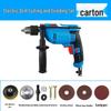 Multifunctional Electric Drill: Handheld 220V Hammer, Screwdriver, Pistol, and Wrench.