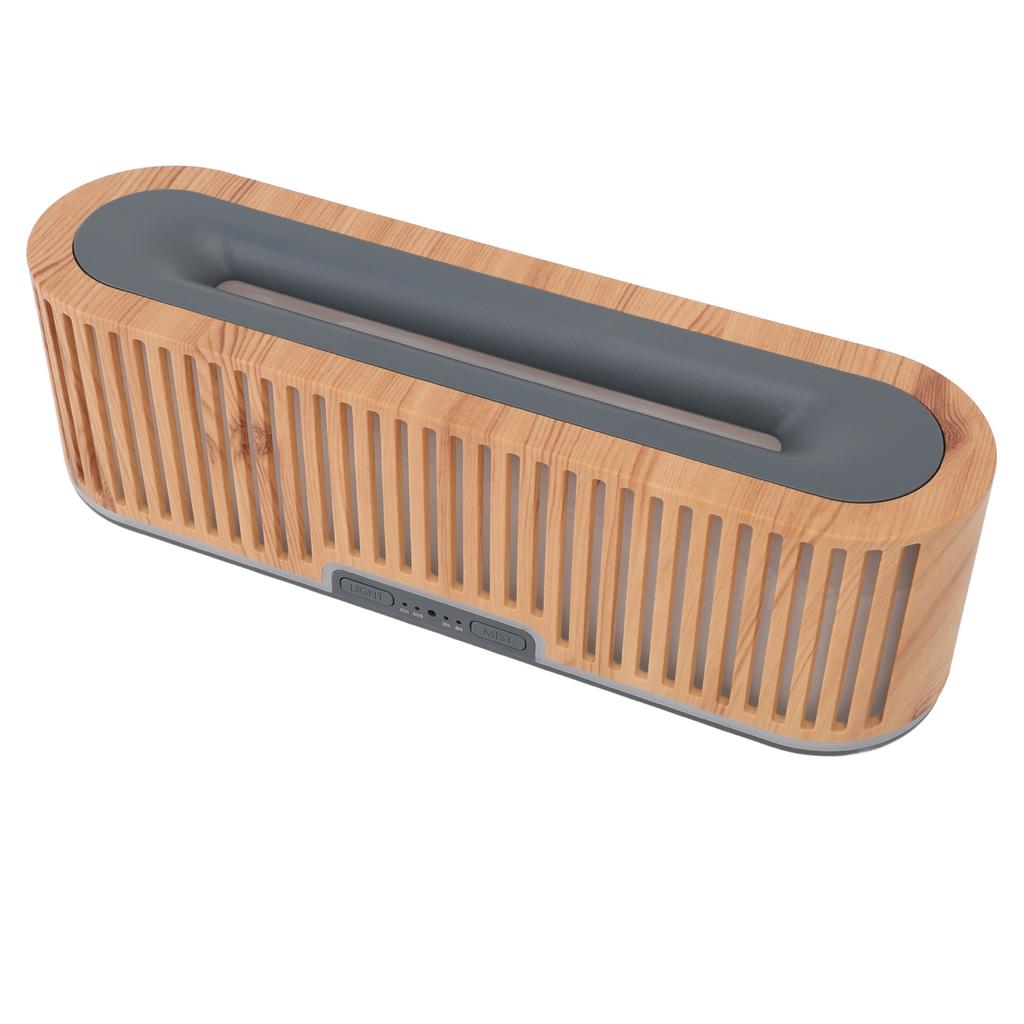 Flame Diffuser 200ml Light Wood Grain 7 Colors Ambient Light Ultra Sound Technology Super Silent