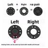 1 Pair Colored Metal Magnet Buckle Round Concealed Button Coat Jacket Magnetic Buckle Ultra-thin Invisible Snap Buckle