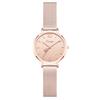 Cupid Arrow Starry Sky Womens Watch Quartz Movement Stainless Steel Bracelet Rose Gold Dial Women Watches 6559