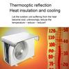 Double-layer Air Conditioner Rainproof Aluminum Film Guard Waterproof AC Protector Shield Household Supplies