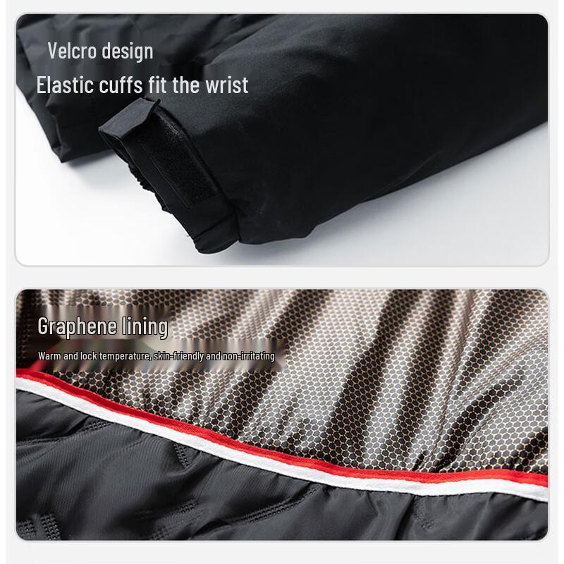 Mark Fairwhale Men's Casual Hooded Padded Jacket