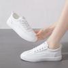 Fashion Casual Women Flat Oes Student Sneakers Skate Oe Lightweight Faionable Round Toe Low Heel Rubber Outsole PU Inner