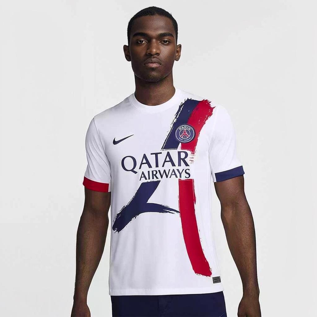 Nike Paris Saint-Germain Stadium Away Jersey Unisex Tops White FN8781-101