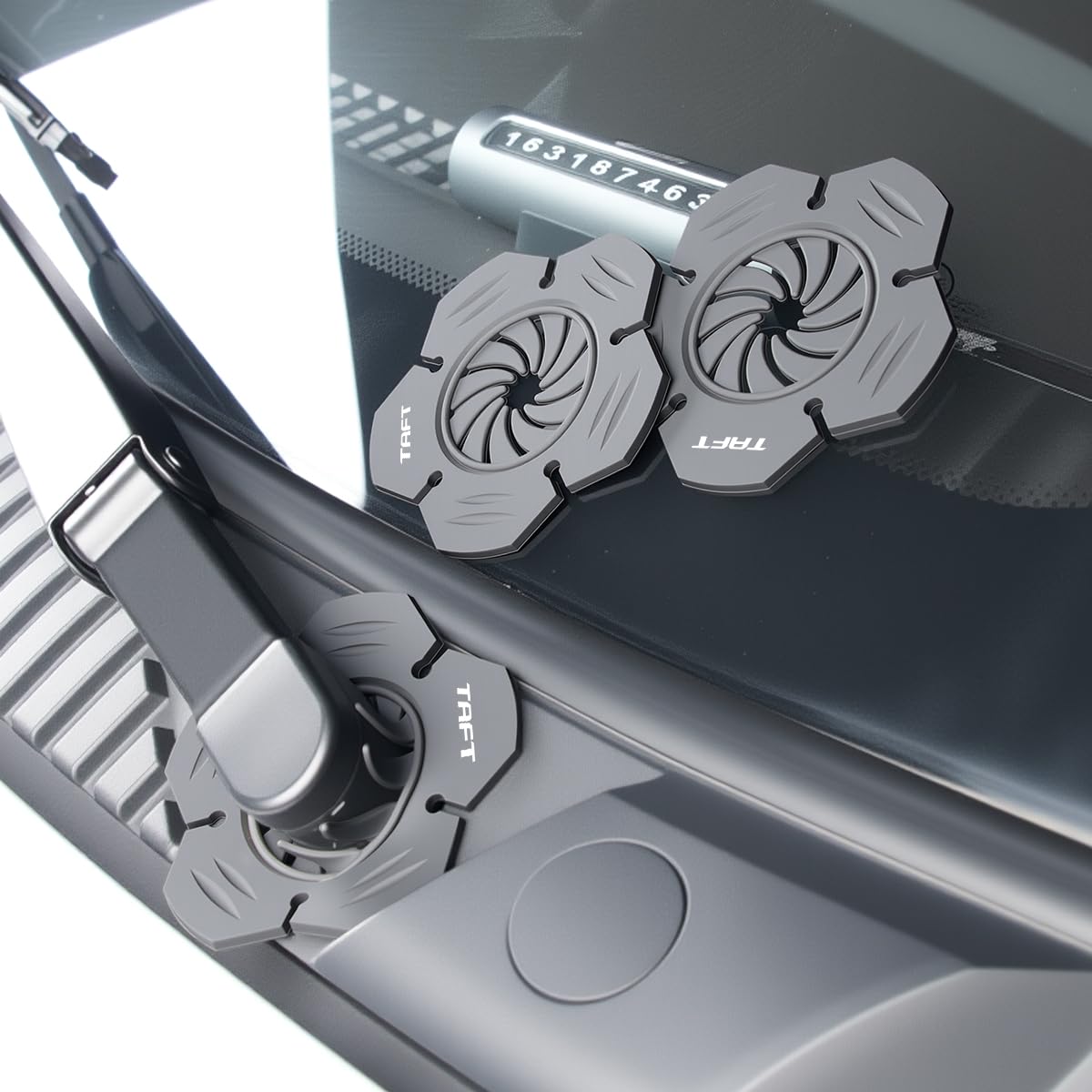 Taft Exclusive Wiper Hole Cover to Prevent Fallen Leaves Taft Taft Taft чёрный