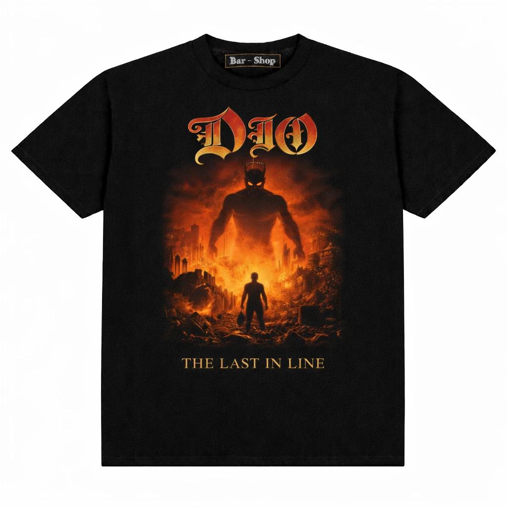 DIO The Last In Line T-Shirt,Ronnie James Dio Tee  Unisex Fit ,Size S-4XL XL