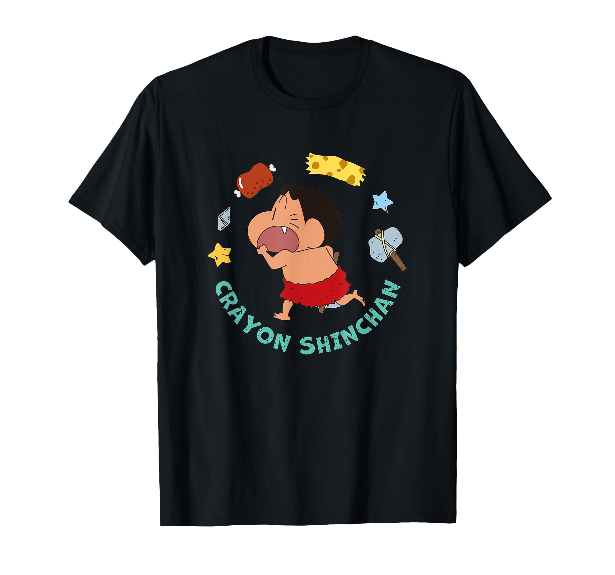 

Crayon Primitive Age Shin-chan Shin-chan T-shirt чёрный