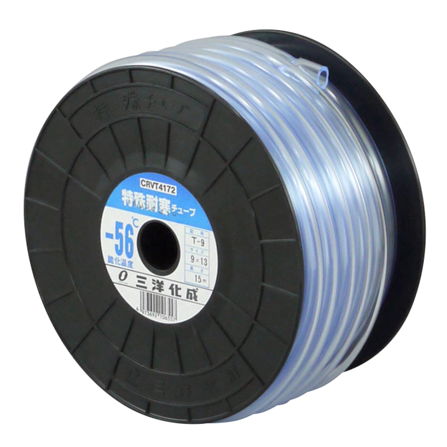

Sanyo Kasei Special Cold-Resistant Tubing, 9 x 13mm, 15m, T-9, Clear