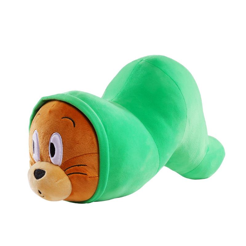 Tom and Jerry Pocket-Shaped Jerry Mouse Plush Doll - Cute Goofy Stuffed Toy Pendant