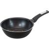 Strong and Lightweight Rimmed Deep Frying Induction and Gas Silkware EK Diamond Dear Pan, 21cm, Compatible, PFOA-Free, PFOS-Free, Coat,